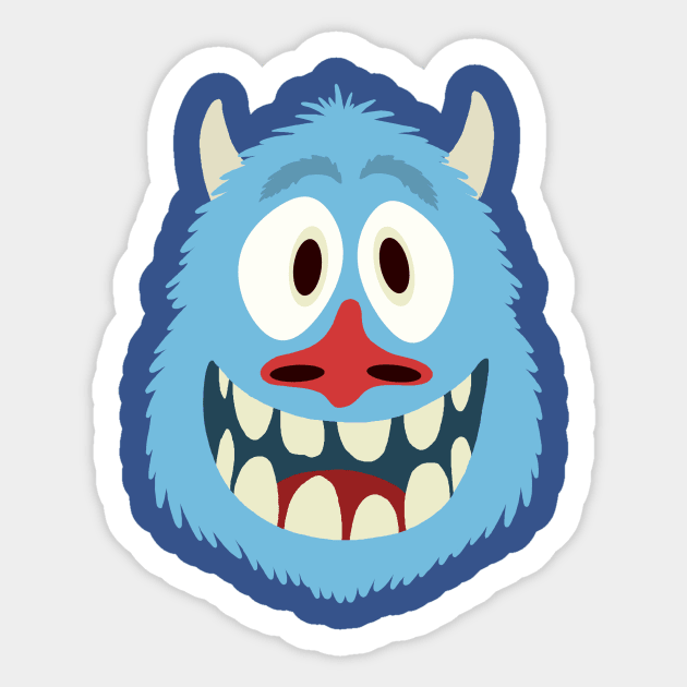 Monster Sticker by AtomicMadhouse